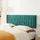 [en.casa] Kopfteil, Grün Holzwerkstoff, Textil, 140x50x5 cm Schlafzimmer, Betten, Bett-Kopfteile