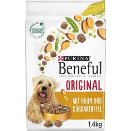 Beneful Original Hundefutter Huhn & Süßkartoffel 6 x 1,4 kg