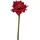 2474U Kunststielblume Amaryllis rot 75 cm - Rot