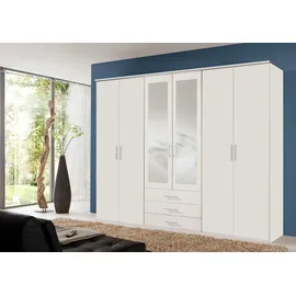 WIMEX Drehtürenschrank Ben 270 x 210 x 58 cm Weiß
