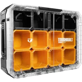 ToughBuilt StackTech TB-B1-O-30 Organizer 53 x 40 x 18 cm + 8x Inlay + 4x Trennwand