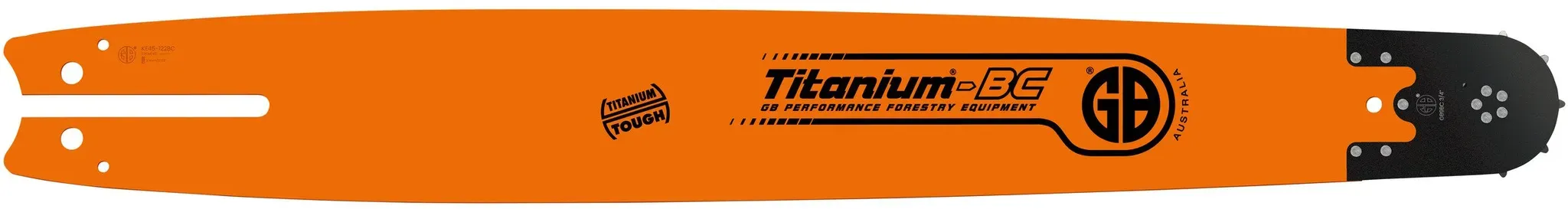 GB Harvesterschiene Titanium KE 3/4