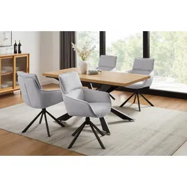 OTTO home Esszimmerstuhl Cusey Polyester grau 2er-Set
