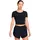 Nike One Fitted Dri-FIT Crop Top Damen Black/Black L
