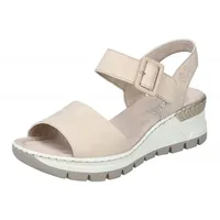 Rieker 6646660 664 für Damen, beige, Gr. 41 EU