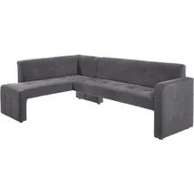 exxpo - sofa fashion Barista, Frei im Raum stellbar, grau Sitzbänke, 17237204-0 B/H/T: 157 cm x 82 cm, x 245 cm