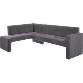 exxpo - sofa fashion Barista, Frei im Raum stellbar, grau Sitzbänke, 17237204-0 B/H/T: 157 cm x 82 cm, x 245 cm