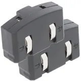 AccuCell 2er Set Akku passend für Sennheiser BA150, BA151, RS6, TR820 NiMH