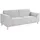Home Affaire 2,5-Sitzer HOME AFFAIRE "Janek Scandic Design, elegant und zeitlos", grau (hellgrau), B:193cm H:81cm T:90cm, Struktur fein ( 100% Polyester);Struktur weich (92% Polyester, 8% Nylon);Struktur fein ( 100% Polyester), Sofas, mit Federkern und Keder in
