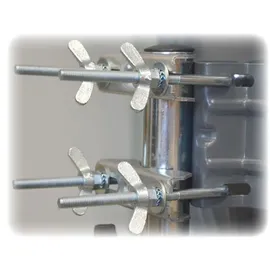 PremiumX DELUXE85 Alu 85cm Antenne Digital SAT Schüssel Anthrazit LNB Octo 16x F-Stecker