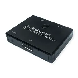 VALUE 4K DisplayPort Switch, 2fach, bidirektional