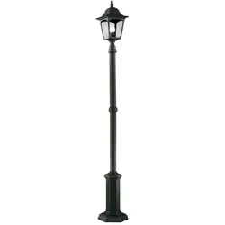 Chapel Wegeleuchte schwarz Aluminium IP44