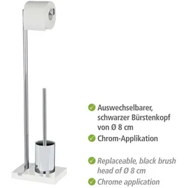 Wenko WC-Garnitur Noble Weiß
