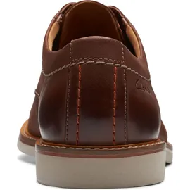 CLARKS Herren Atticus Ltlace Oxford, Dark Tan Lea, 43 EU