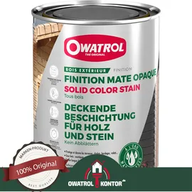 Owatrol Solid Color Stain Antikgrau 2,5 l