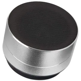 Manhattan Metallic LED Speaker silber (165327)