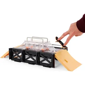 Tech Deck transformierendes Spiel- und Display-Rampen-Set und Tragetasche mit exklusivem Finger-Board, Spielzeug für Kinder ab 6 Jahren, Dusty Rose (Transparent)