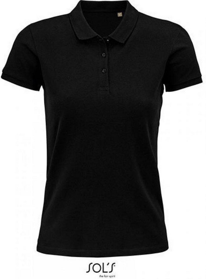 SOLS Poloshirt Damen Polo, Planet Women Polo Shirt, 100% Bio-Baumwolle M