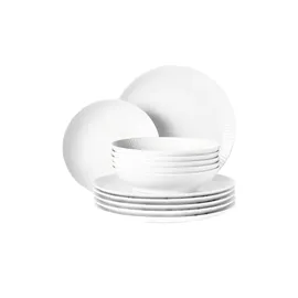 SELTMANN WEIDEN Amina Tafelservice 12-tlg. weiß unifarben