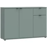 Forte Sideboard GABRIO (BHT 120x82x34 cm, - grün - BHT 120x82x34 cm