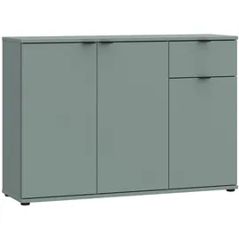 Forte Sideboard GABRIO (BHT 120x82x34 cm, - grün - BHT 120x82x34 cm