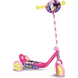 Disney Minnie Mouse 3-Rad Kinderroller Freewheel Girls Pink/Gelb EINHEITSGRÖSSE