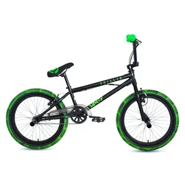 chilliz XB.02 schwarz-grün Kinder, Erwachsene V-Brake 360° Rotor - Schwarz