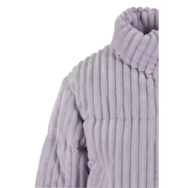 Karl Kani Original Fuzzy Corduroy Short Puffer Jacket - Violet