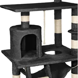 Tectake Stokeley Kratzbaum 141 cm schwarz