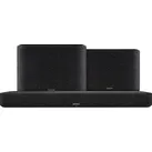 Denon Home Soundbar 550 + Denon Home 250 Doppelpack Schwarz