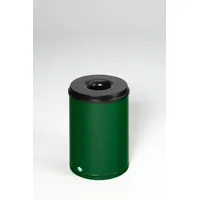 Proregal Selbstlöschender Papierkorb 50 l Grün