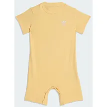 adidas KURZÄRMLIGER GERIPPTER ONESIE, REGULAR - Orange Tint - 104