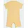 adidas KURZÄRMLIGER GERIPPTER ONESIE, REGULAR - Orange Tint - 104