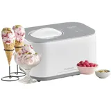 Cuisinart FreezeEase Selbstkühlende Eismaschine | 3 Voreinstellungen | Eiscreme, Sorbet, Frozen Yoghurt | Kein Vorkühlen nötig | Fertig in 40 Minuten | Kühlhaltefunktion
