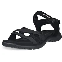 ECCO Offroad Roam Sport Sandal, Black/Black, 40 EU