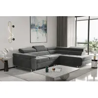 Kaiser möbel Ecksofa mit schlaffunktion und bettkasten, Eckcouch ATOM