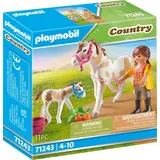 Playmobil Country Pferd mit Fohlen
