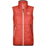 Ortovox Damen Swisswool Piz Vial Weste (Größe XS, pink)