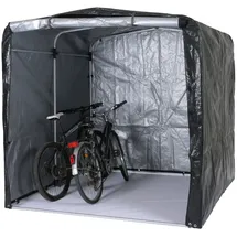 Proregal Fahrradgarage Foliengarage Aufbewahrungsgarage Garagenzelt Anthrazit HxBxT 201x201x201cm