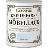 Rust-Oleum Kreidefarbe Möbellack 125 ml taubenblau  Kreidefarbe