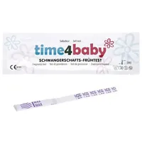 time4baby hochempfindlicher Frühschwangerschaftstest 10 miu/ml St