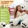 monzana Monzana® Teddybär L - XXXL 50-175cm Weiches Fell Schleife Tatzendruck Geschenk Plüschtier Kuscheltier Stofftier Riesen Teddy Bär