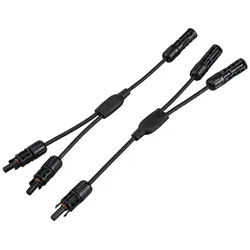 Sygonix SY-6408046 Solaranlagen Anschluss Adapterkabel 30 A Schwarz 36 cm