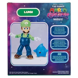 Jakks Pacific Super Mario Galaxy Figur Luigi 13 cm