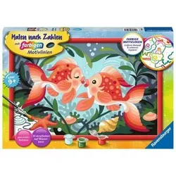 RAVENSBURGER 23507 Malen nach Zahlen Verliebte Fische