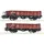 Roco 2-tlg. Set: Offene Güterwagen PKP 6600150 H0