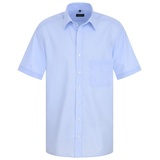 Eterna COMFORT FIT Original Shirt in hellblau unifarben, hellblau, 40
