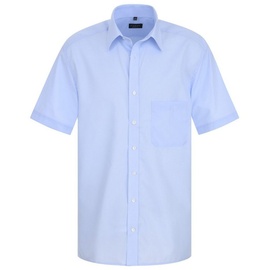 Eterna COMFORT FIT Original Shirt in hellblau unifarben, hellblau, 40