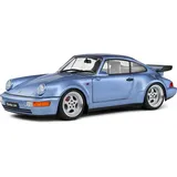 Solido S1803 - Porsche 911 (964) Turbo 1990 blau 1:18