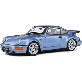 Solido S1803 - Porsche 911 (964) Turbo 1990 blau 1:18